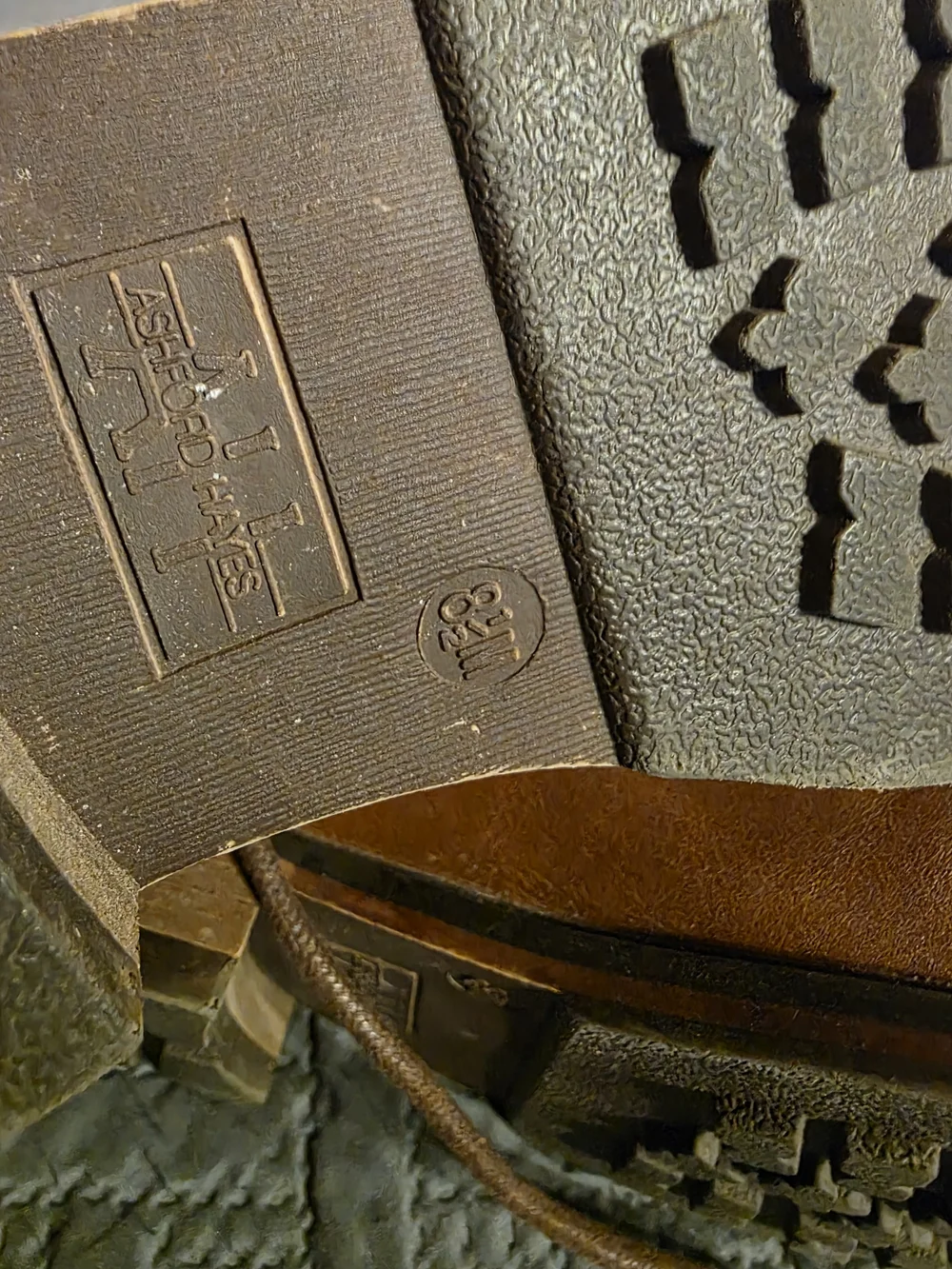 Men's Brown Leather Lace-Up Boots